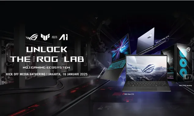 ASUS ROG Jadi yang Pertama Perkenalkan Laptop Gaming dengan GeForce RTX 50, Segera Hadir di Indonesia