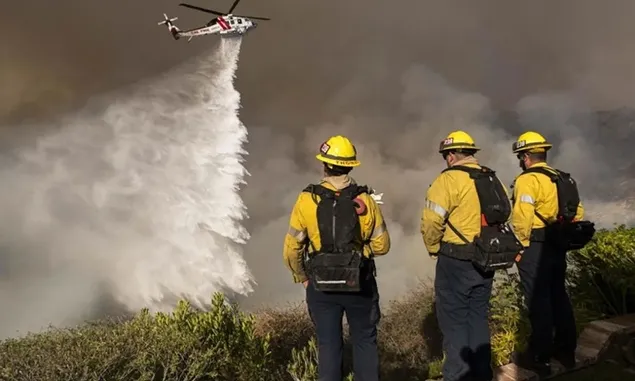 Kebakaran Terbaru Los Angeles, Hanya Dalam Satu Jam! Kobaran Api Membakar 500 Hektare Lahan Hutan