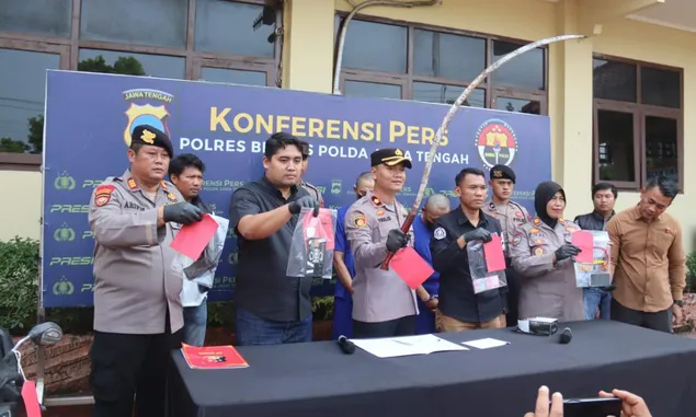 Tindak Premanisme di Brebes, Polisi Ungkap Tiga Kasus Selama Operasi Aman Candi 2025