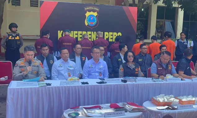 Polda Sumut Bongkar Kasus TPPO dan Narkoba Bermodus PMI Ilegal