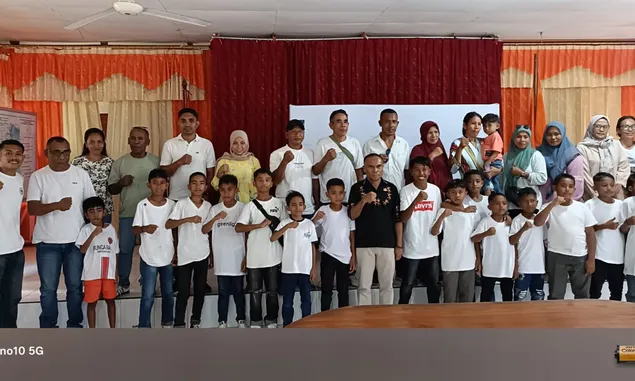Kontingen Adonara FC Siap Menuju Laga Seri Nasional Wakili NTT, Wabup Flotim Gelorakan Bara Juang