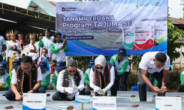 Pupuk Indonesia Berupaya Mengentaskan Stunting di Manggarai Melalui Program Tajumase