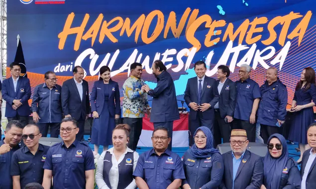 YSK Sambut Ketua Umum Nasdem di Nyiur Melambai, Gubernur: Surya Paloh Jadi Berkah Politik untuk Kemajuan Sulut
