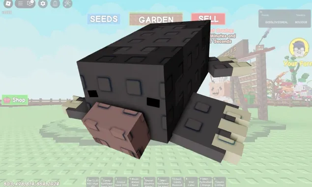Cara Farming Sprinkler Gratis dengan Pet Mole di Grow a Garden