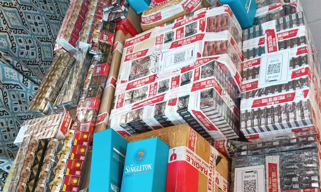 Gencar Razia, 300 Ribu Rokok Ilegal Disita Satpol PP Kota Bekasi 