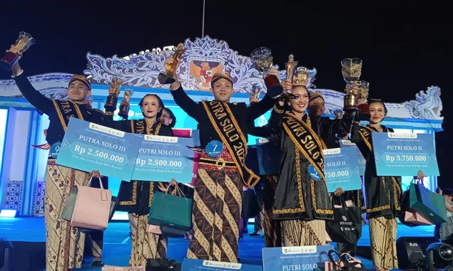Terpilih Menjadi Putra Putri Solo 2025, Marcel dan Renata Siap Promosikan Pariwisata dan Budaya