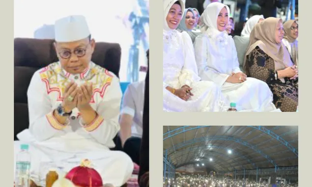*Ribuan Warga Padati Tabligh Akbar Peringatan HUT Ke-80 RI di Sulteng