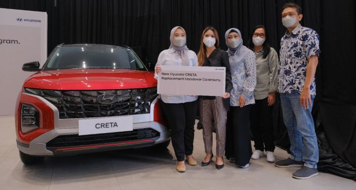 Lewat Hyundai Owner Assurance Program, Hyundai Serahkan Creta Baru Bagi Konsumen