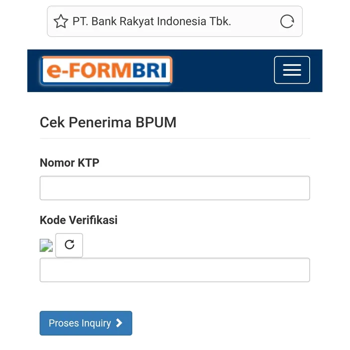 Cara Cek Penerima Bantuan Pemerintah Bpum Rp Juta Melalui Eform Bri Co Id Bpum Mantra Sukabumi