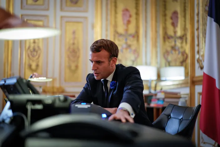 Isi Pidato Lengkap Presiden Prancis Emmanuel Macron Singgung Soal Islam