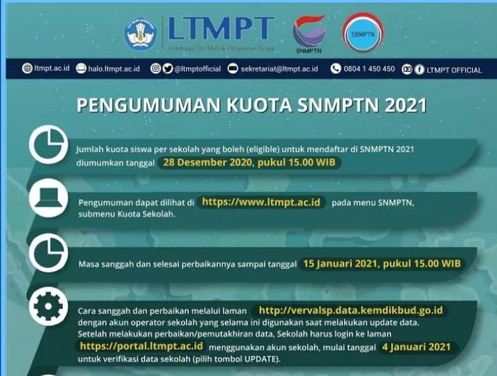 Masuk Ptn Jalur Snmptn 2021 Resmi Dibuka Cek Jadwal Penerimaan Masuk Ptn 2021 Di Sini Serang News 5647