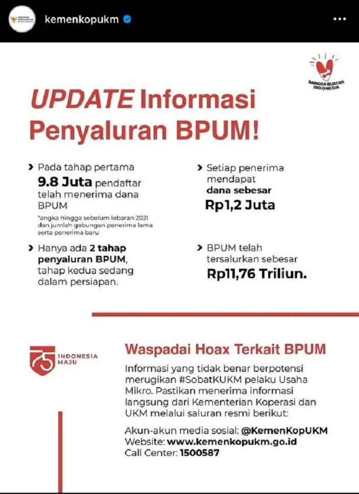 Daftar BPUM BRI BNI Online Tahap 2 Atau 3 Masih Dibuka, Ini Cara Cek ...