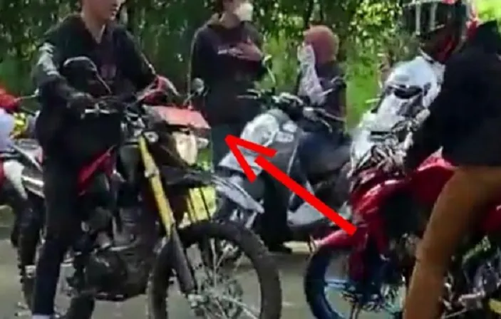 Viral Pria Pakai Motor Diduga Kendaraan Dinas Saat Sunmori Warganet