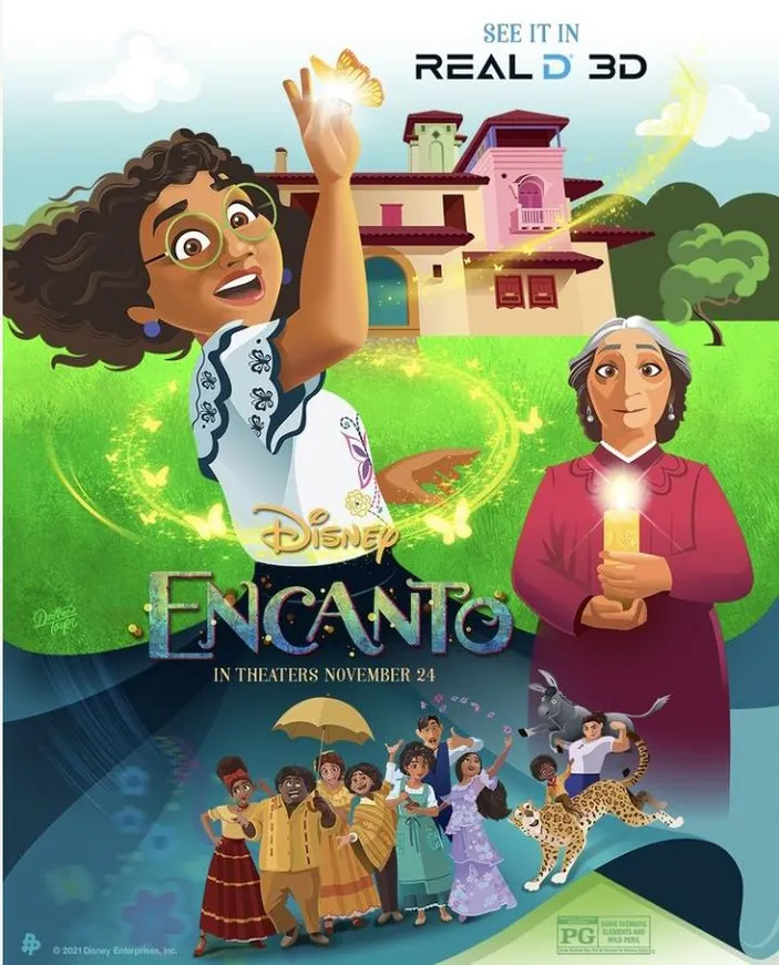 Sinopsis Film Animasi Encanto Yang Berkisah Mengenai Keluarga Penyihir ...