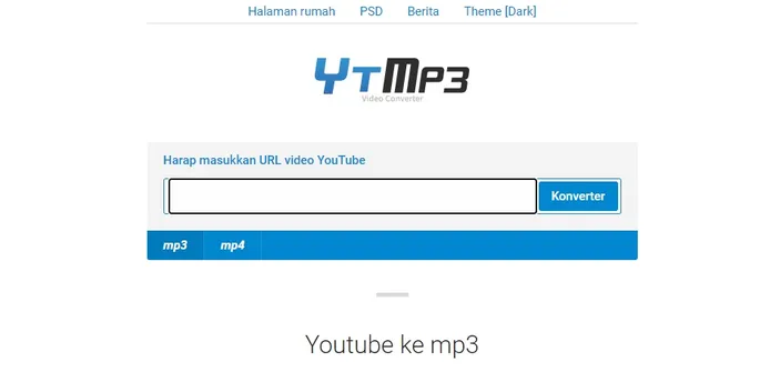 Cara Download YouTube Jadi MP3 Dan MP4 Menggunakan YTMP3, Mudah Simpel ...