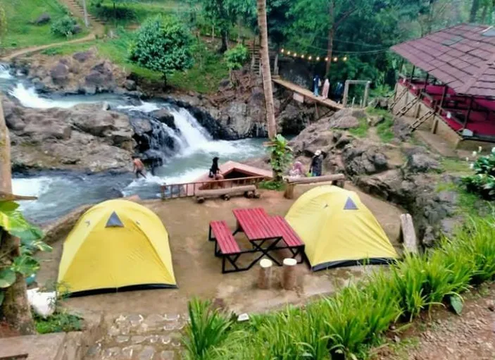 Tempat Wisata Curug Leuwi Bumi Kabupaten Pandeglang Banten, Pemandangan