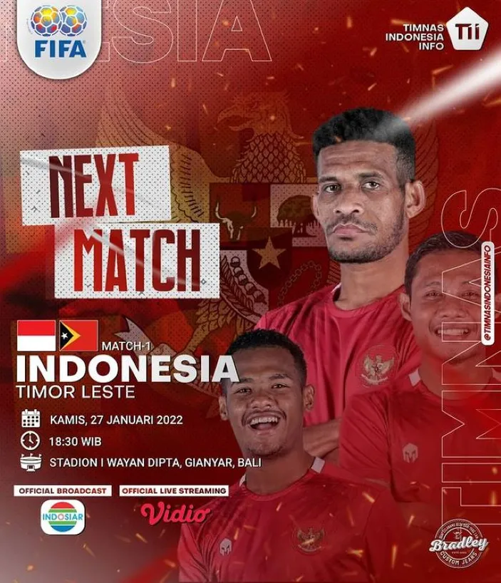 Link Live Streaming! Timnas Indonesia Vs Timor Leste FIFA Matchday ...