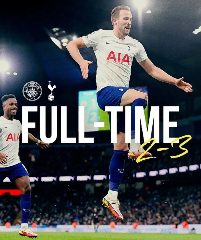 Hasil Liga Premier: Manchester City VS Tottenham Hotspur, Spurs Menang ...