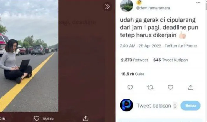 Cipularang Ga Goyang Ga Gerak Dari Jam Pagi Ragam Cuitan Kocak Netizen Tanggapi Kemacetan