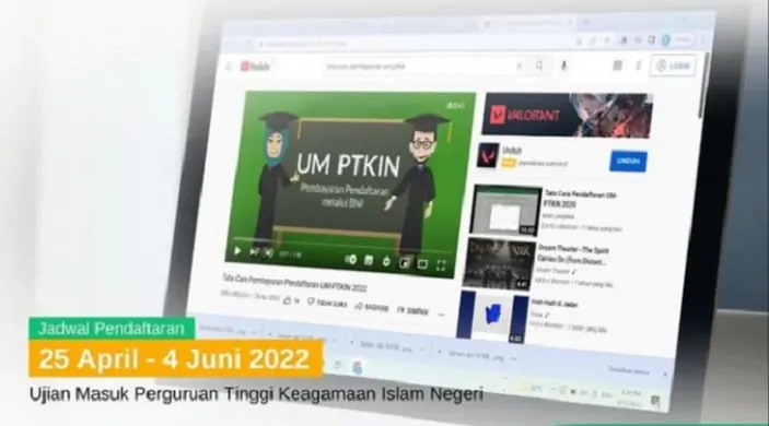 Pendaftaran UM-PTKIN 2022 Telah Resmi Dibuka, Simak Syarat Lengkap Dan ...