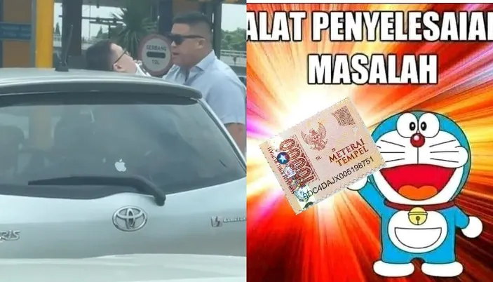 Viral Video Pengemudi Pajero Marah Dan Menampar Pengemudi Yaris ...