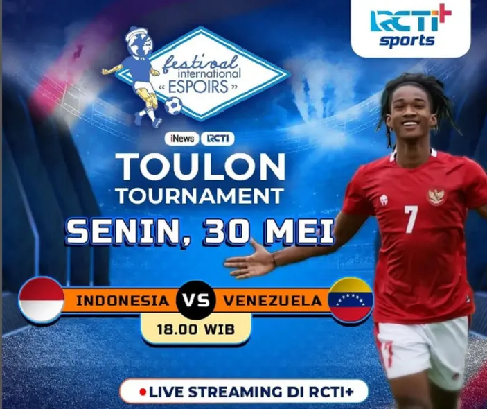 Sedang Tayang, Ini 2 Link Live Streaming Toulon Cup 2022 Timnas ...