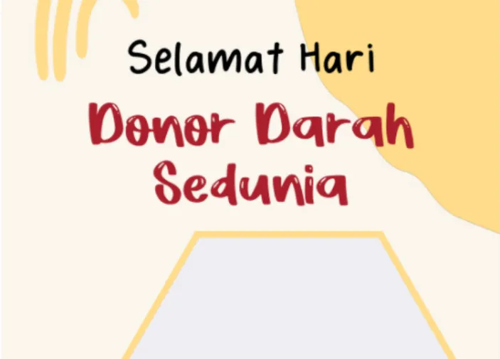 30 Link Twibbon Hari Donor Darah Dunia 2022 Pada 14 Juni, Download ...