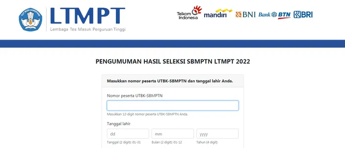 Link Unduh Sertifikat Utbk Sbmptn 2022 Pdf Yang Tidak Lolos Melihat