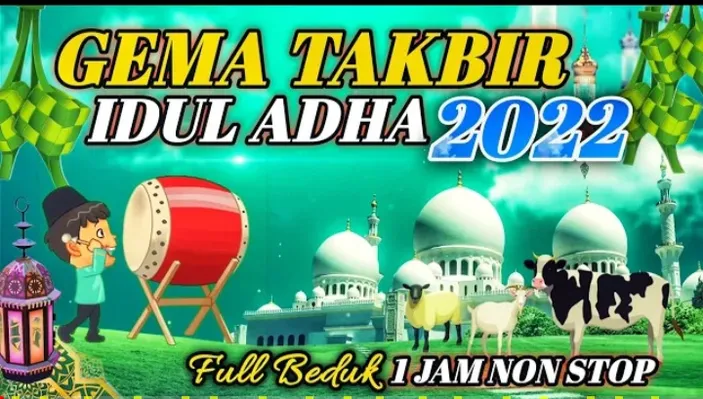 Teks Takbiran Idul Adha 2022 Lengkap Pdf Allahu Akbar Kabiro Walhamdulillaahi Katsiro Arab 1825