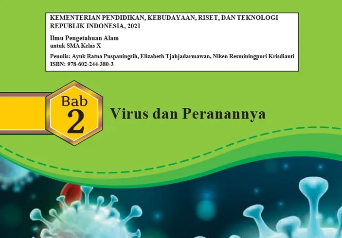 Rangkuman Virus Dan Peranannya Materi IPA Biologi Bab 2 Kelas 10 SMA ...