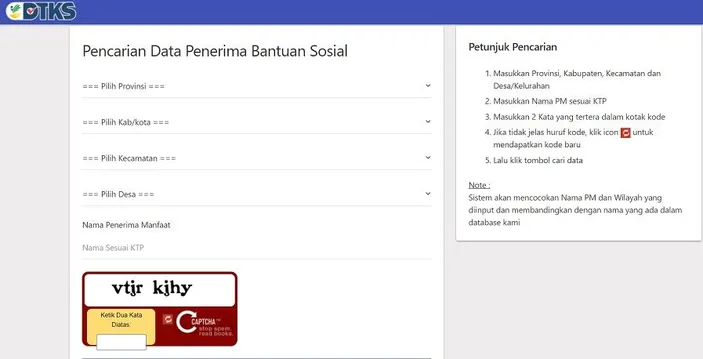 Siapkan KTP Untuk Login Ke Cekbansos.kemensos.go.id Dan Cek Penerima ...