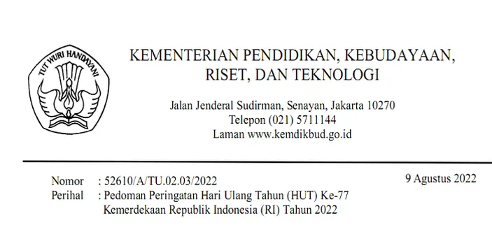 PDF TEKS Protokol Upacara 17 Agustus Lengkap, Susunan Acara Upacara ...