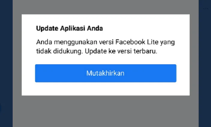 Kenapa Facebook Lite Tidak Bisa Dibuka Hari Ini Padahal Kuota Masih ...