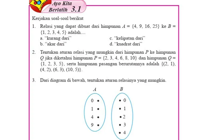 Kunci Jawaban Matematika Kelas 8 SMP Halaman 86 87 88, Ayo Kita ...