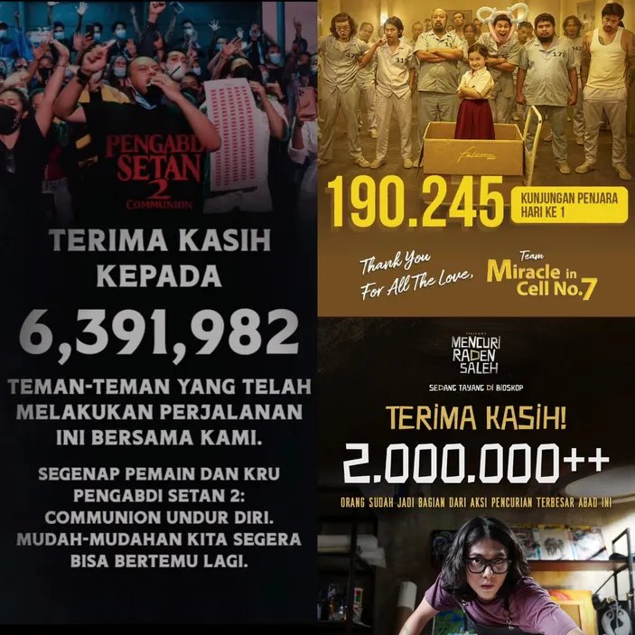 10 Film 2022 Paling Banyak Ditonton Di Bioskop Cek Jumlah Penonton