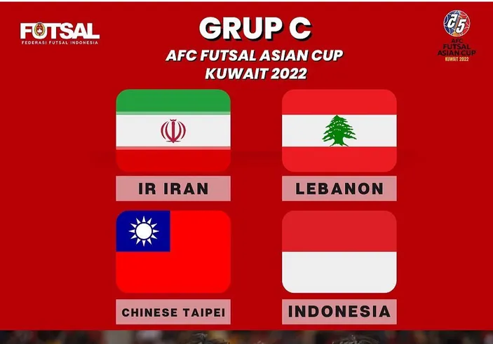 Jadwal AFC Futsal Asian Cup 2022 Timnas Indonesia Main Kapan Tayang Di ...