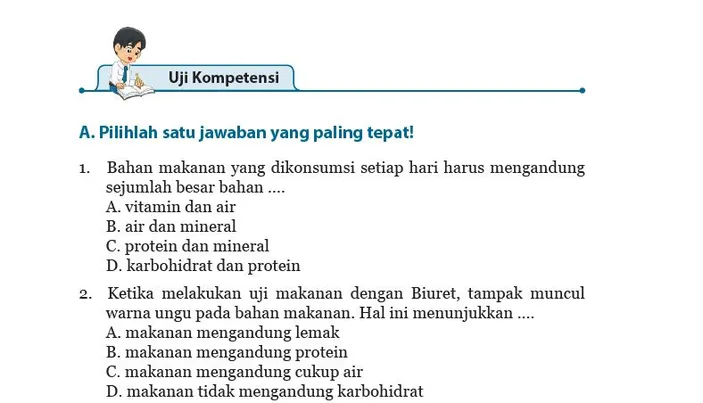 Kunci Jawaban IPA Kelas 8 Halaman 204-206, Uji Kompetensi Bab 4 Sistem ...