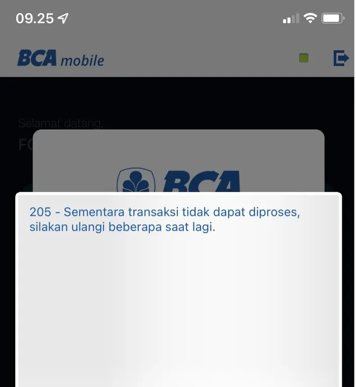 BCA Mobile Banking Error Hari Ini Dan Alasan MyBCA Internet Banking ...