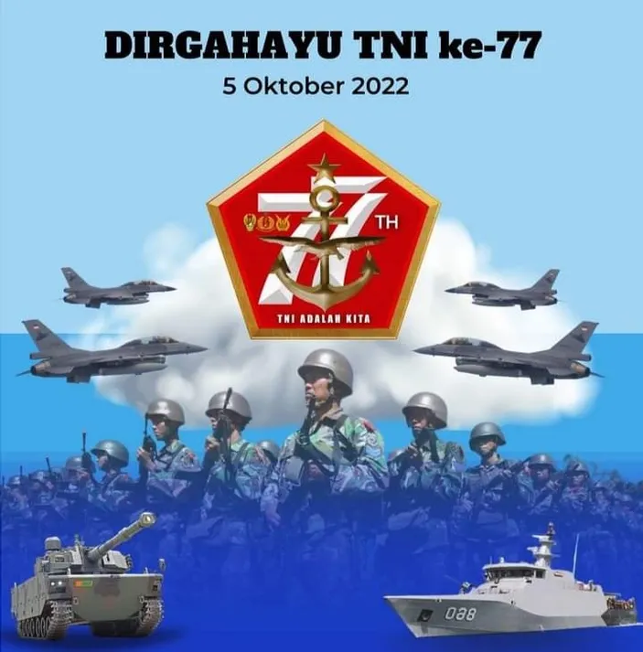 10 Ucapan Peringatan Hut Tni 2022 Ke 77 Apresiasi Untuk Para Tentara Nasional Indonesia 9402