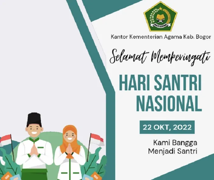 60 Bingkai Twibbon Hari Santri 2022, Lengkap Susunan Acara Dan Pidato ...