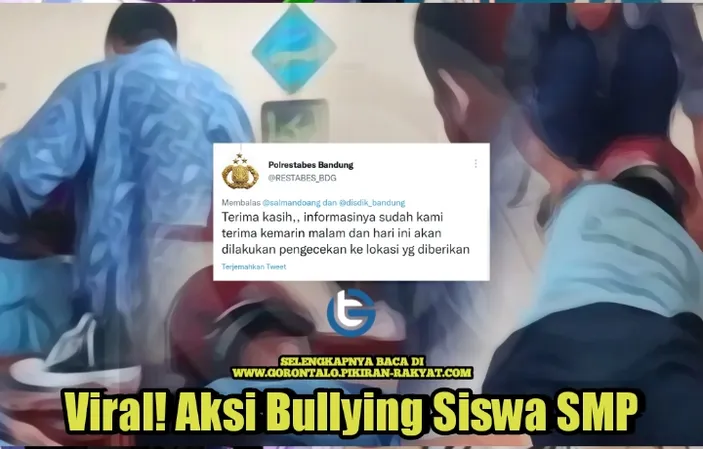 Viral! Video Bullying Siswa SMP Plus Baiturahman, Kepala Korban Di ...