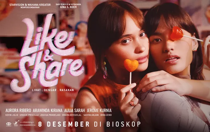 Link Nonton Film Like & Share yang Tayang di Bioskop Desember 2022 ...
