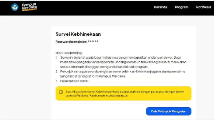 Pedoman And Contoh Tes Kebhinekaan Kampus Mengajar Dan Jawabannya Pahami Latihan Soal Tes Survei