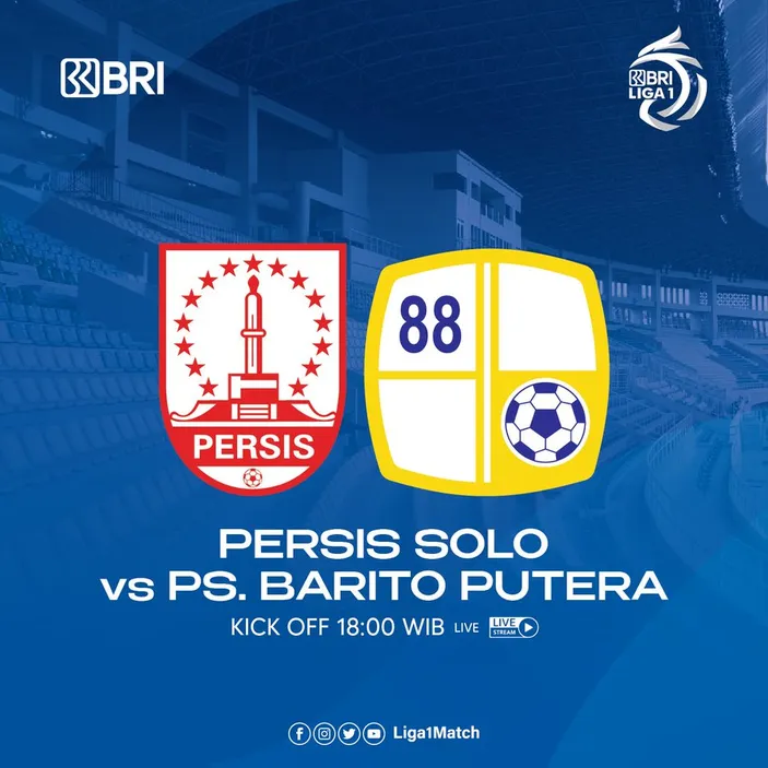 Prediksi Skor Pertandingan Persis Solo Vs Barito Putera Begini Susunan