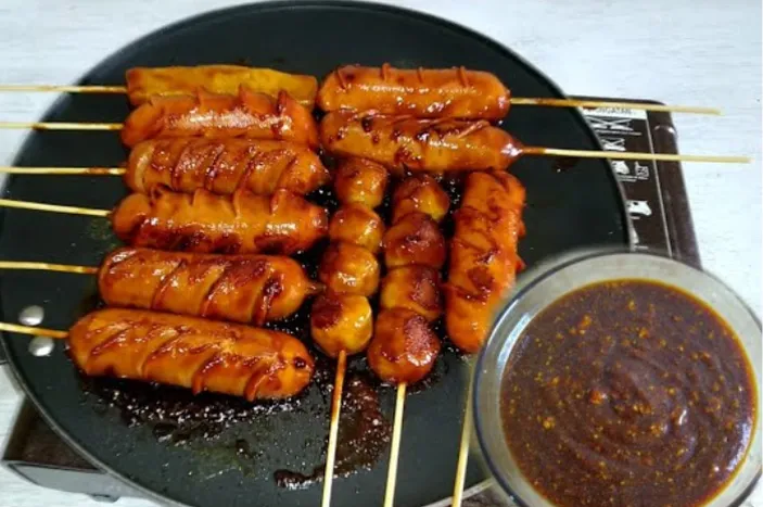 Resep Sosis Dan Bakso Bakar Lengkap Dengan Bumbu Oles Yang Super Lezat