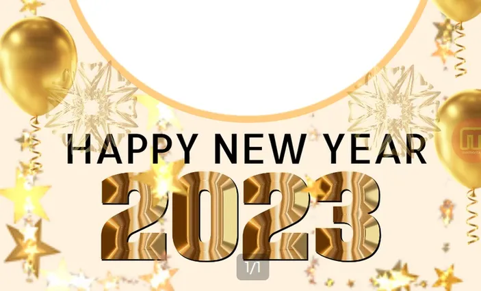30 Link Download Twibbon Tahun Baru 2023, Desain Terbaru yang Keren dan Tanpa Logo Instansi