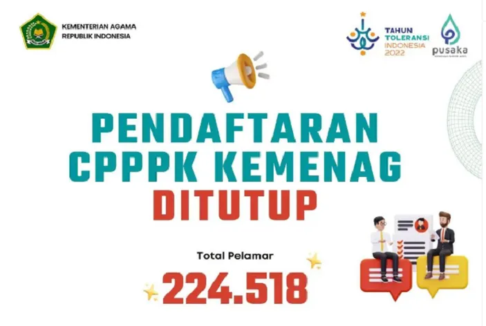 UPDATE Pengumuman Hasil Administrasi PPPK Kemenag 2022, Cara Melihat ...