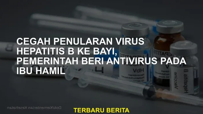 Ada 6 Faskes Jadi Contoh Pemberian Antivirus Pada Ibu Hamil, Apakah Ada ...