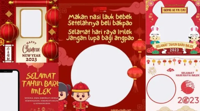 25 Link Twibbon Tahun Baru Imlek 2023 Gratis, Desain Keren dan Cocok Diunggah ke Medsos