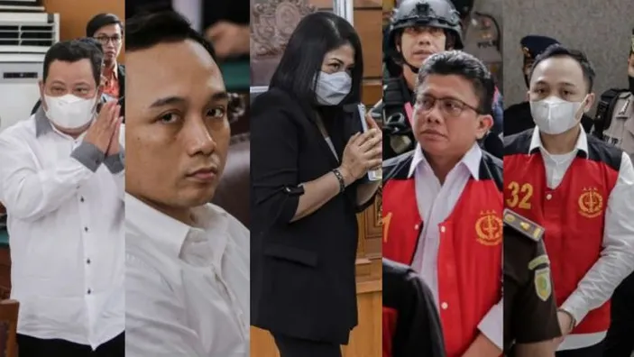 Daftar Tuntutan 5 Terdakwa Kasus Pembunuhan Brigadir J, Ferdy Sambo ...